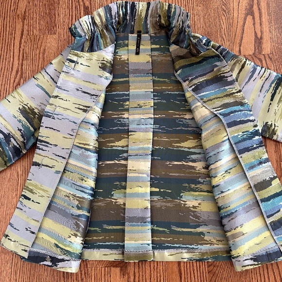 IC Connie K Jacket size M Asymmetrical Blazer Made in USA - Picture 11 of 16